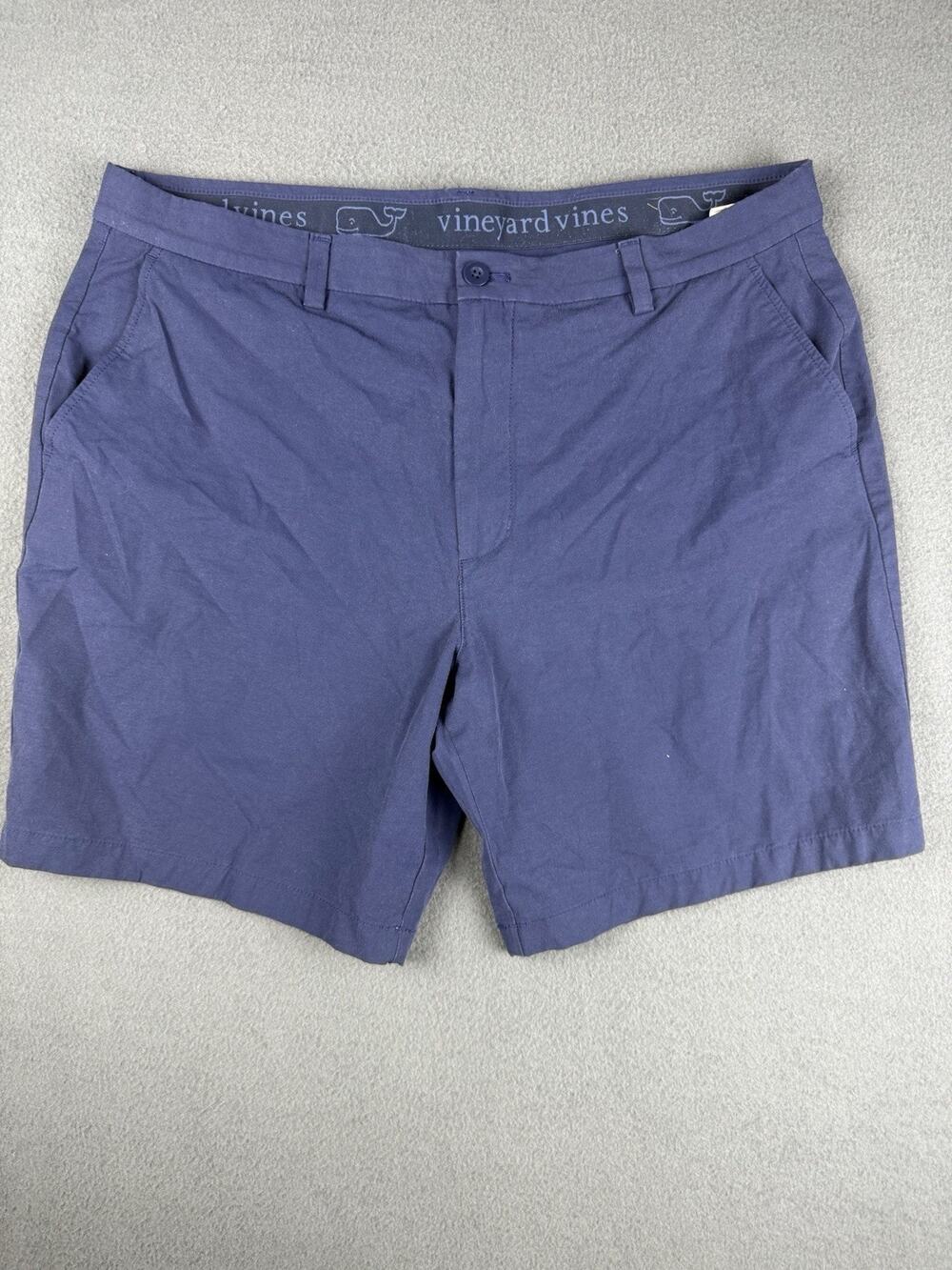 Vineyard Vines Shorts Mens 38 Performance Breaker Blue Lightweight Preppy